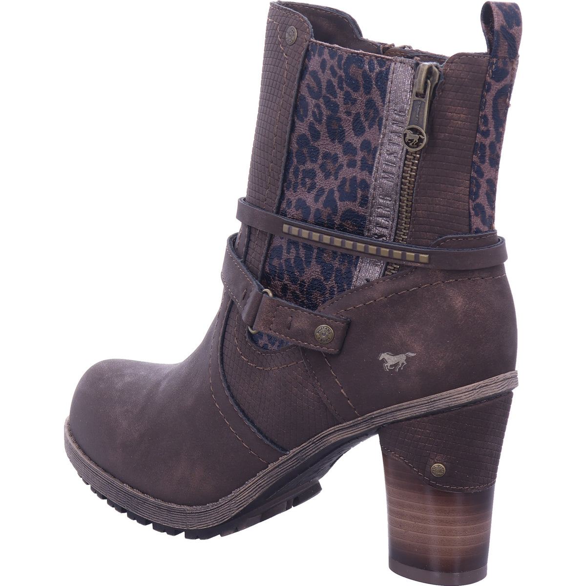 Mustang Damen Stiefelette  in braun