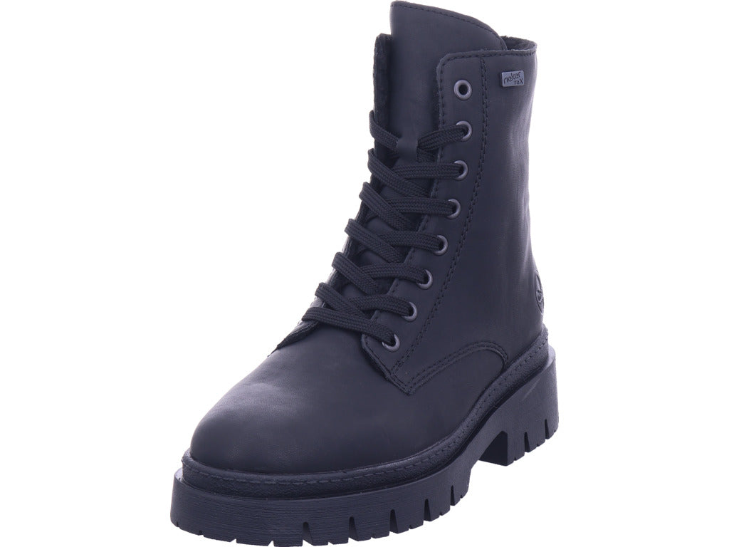 Rieker Damen Stiefel Hwk Damen Stiefel in schwarz