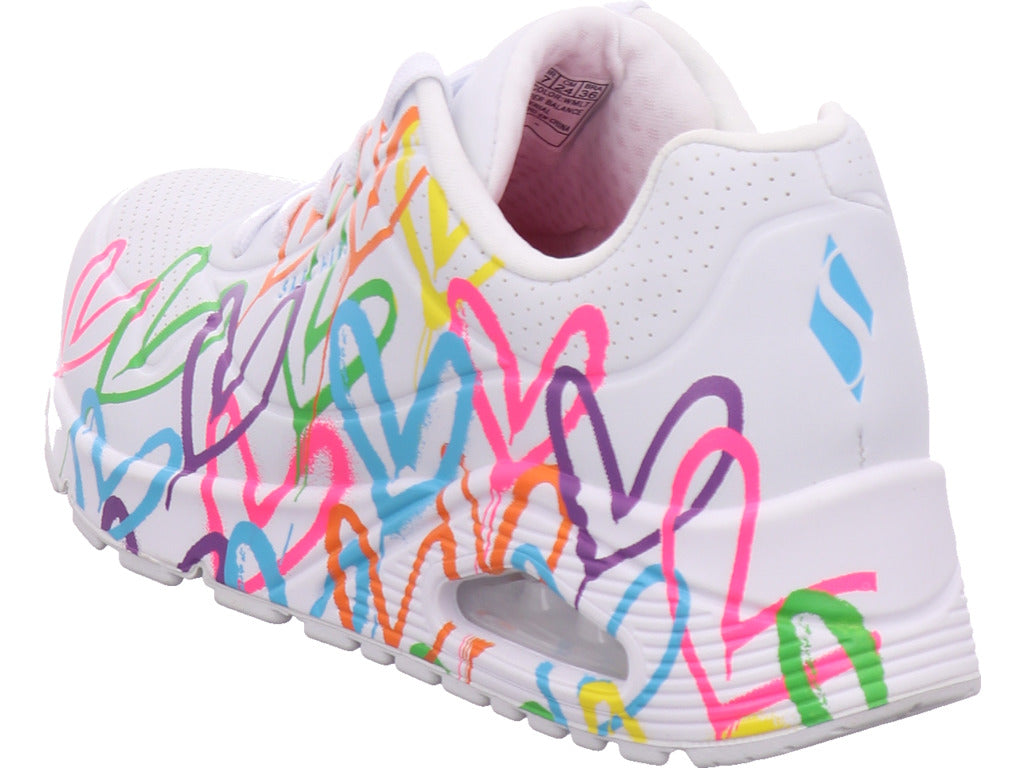 Dámské tenisky SKECHERS Uno Highlight Love v barvě frei