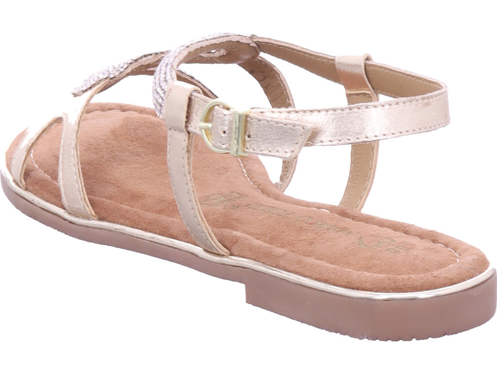 Marco Tozzi Damen Sandale  in gold