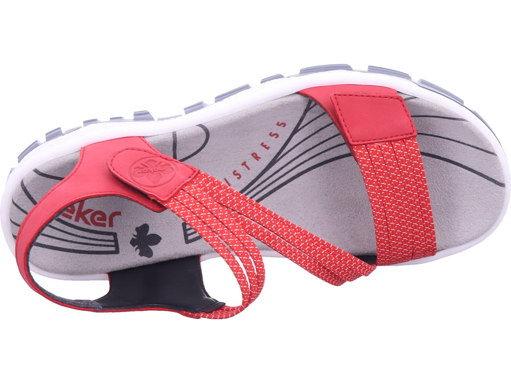 Rieker Women's Sandal Women's Sandals in red