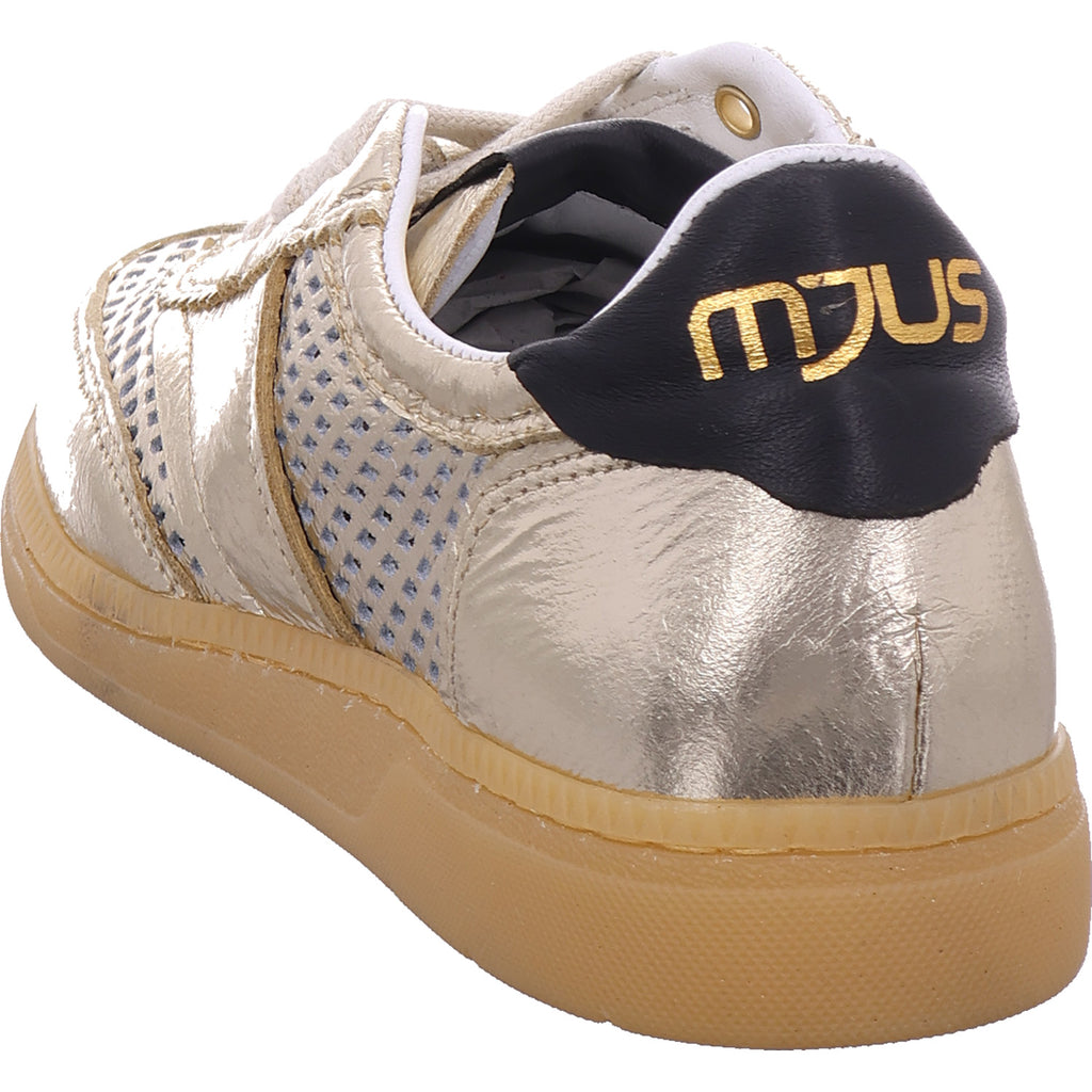 Mjus Women's Sneakers in Gold