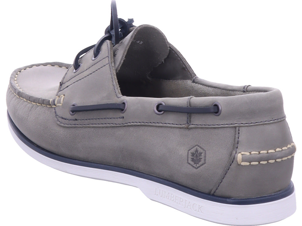 lumberjack Herren Slipper Navigator in grau