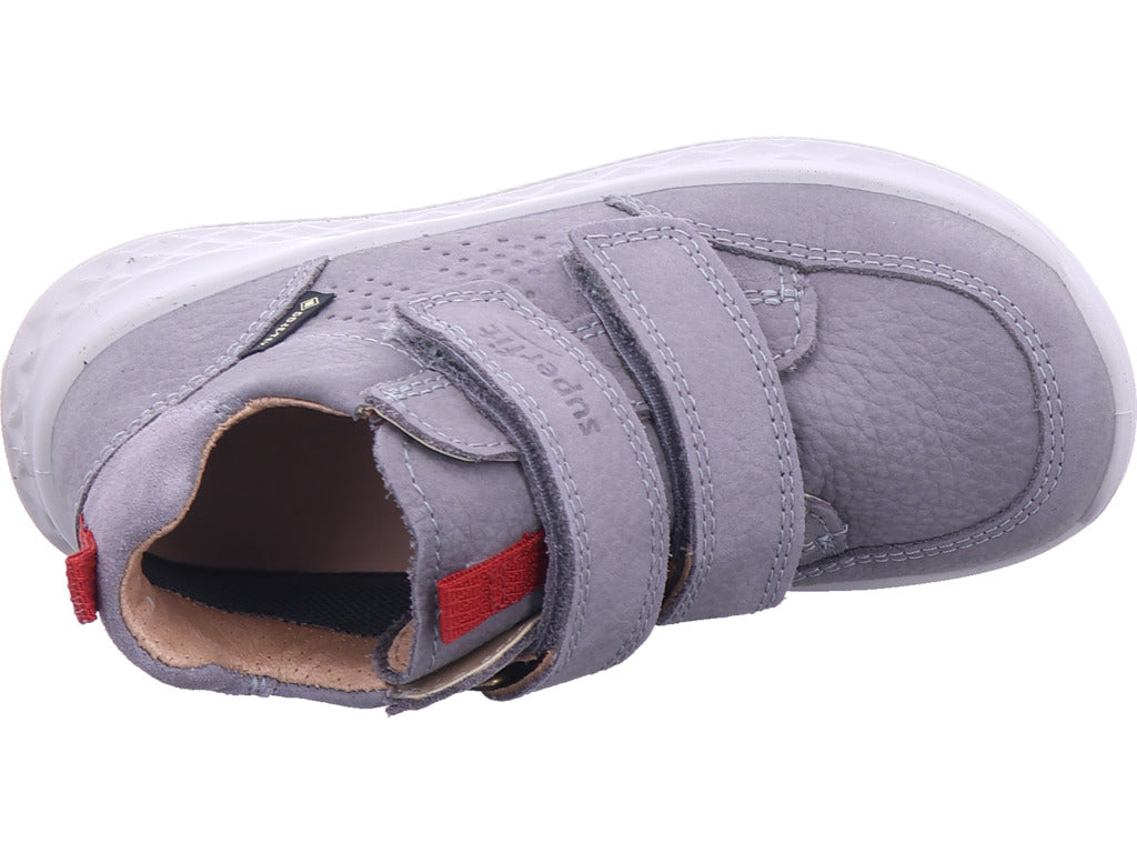 Superfit Girls' First Walker Boot Leather | Breeze in Grey