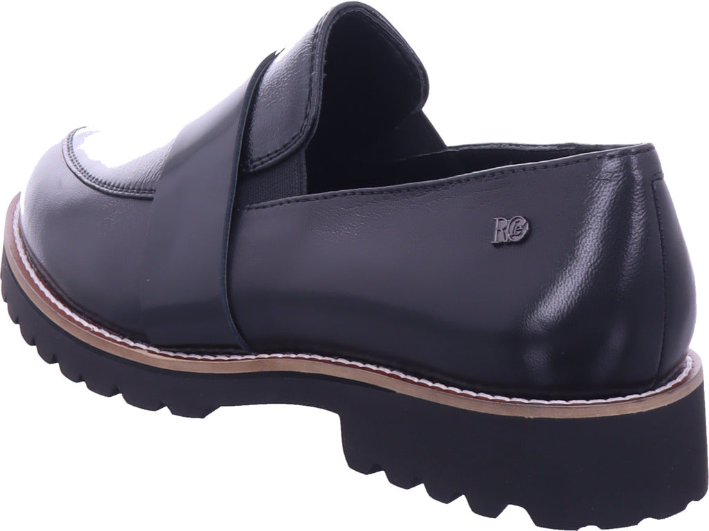 regarde le ciel Damen Slipper  in schwarz