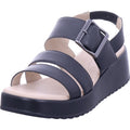 Caprice Damen Sandale  in schwarz