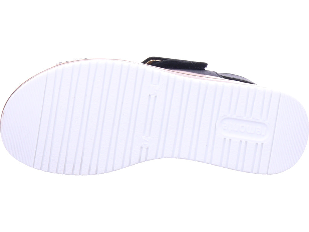Remonte Damen Pantolette Remonte Sandale in schwarz