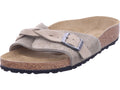 Birkenstock Women's Mule Oita Braided Suede in brown