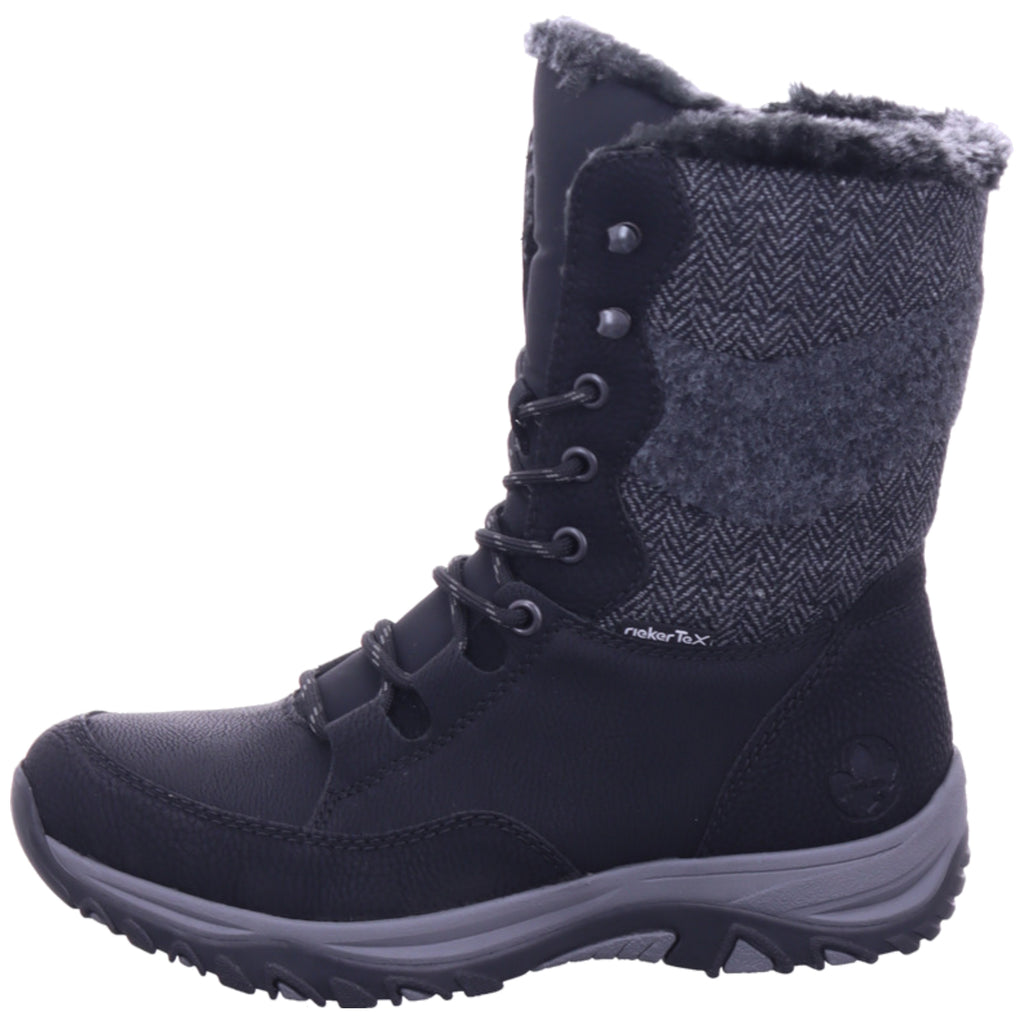 Rieker Damen Stiefelette  in schwarz