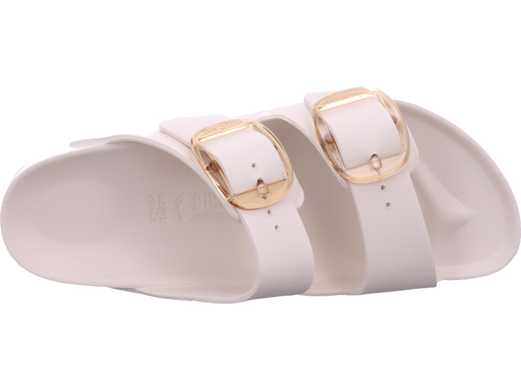 Birkenstock women's Arizona Big Buckle EVA beach shoe in white