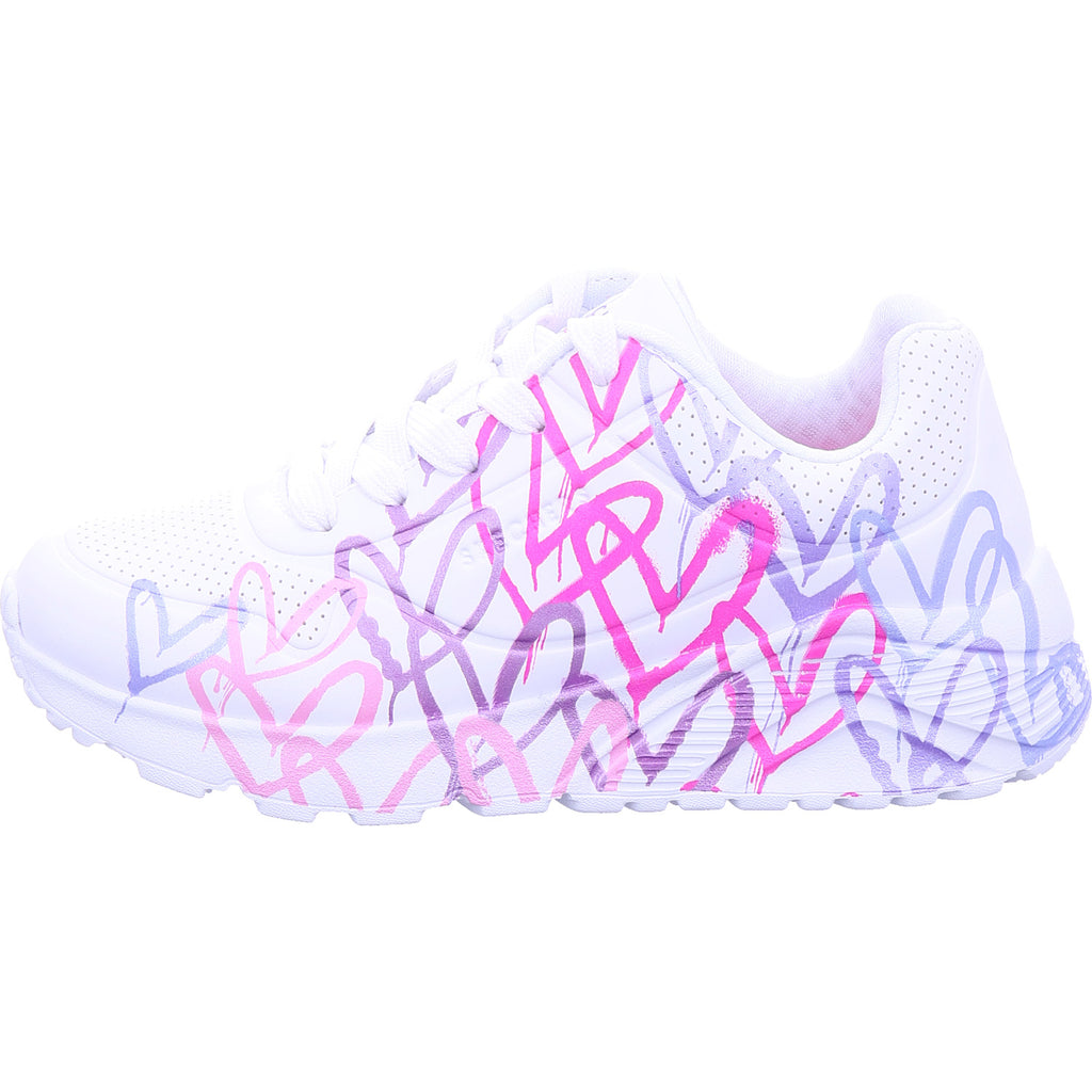 Dívčí tenisky SKECHERS v bílé barvě