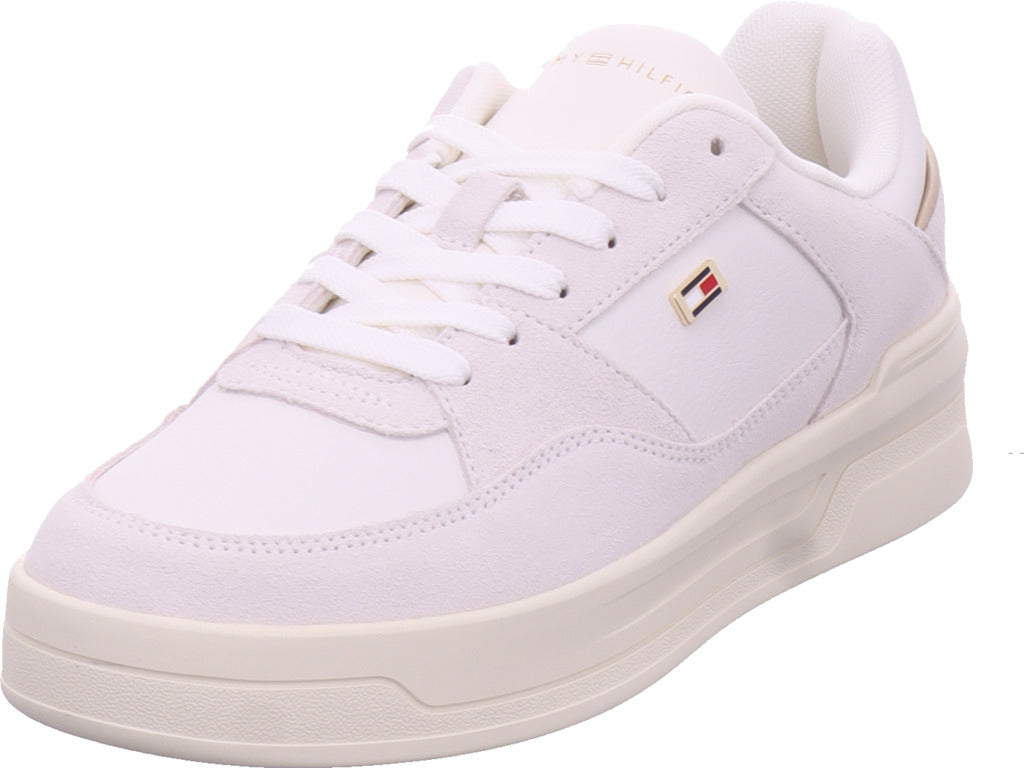 Tommy Hilfiger dámské tenisky Essential Basket v bílé barvě