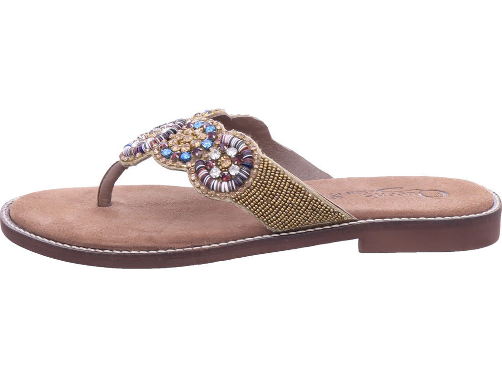 Queens Women's Mule in Bronze