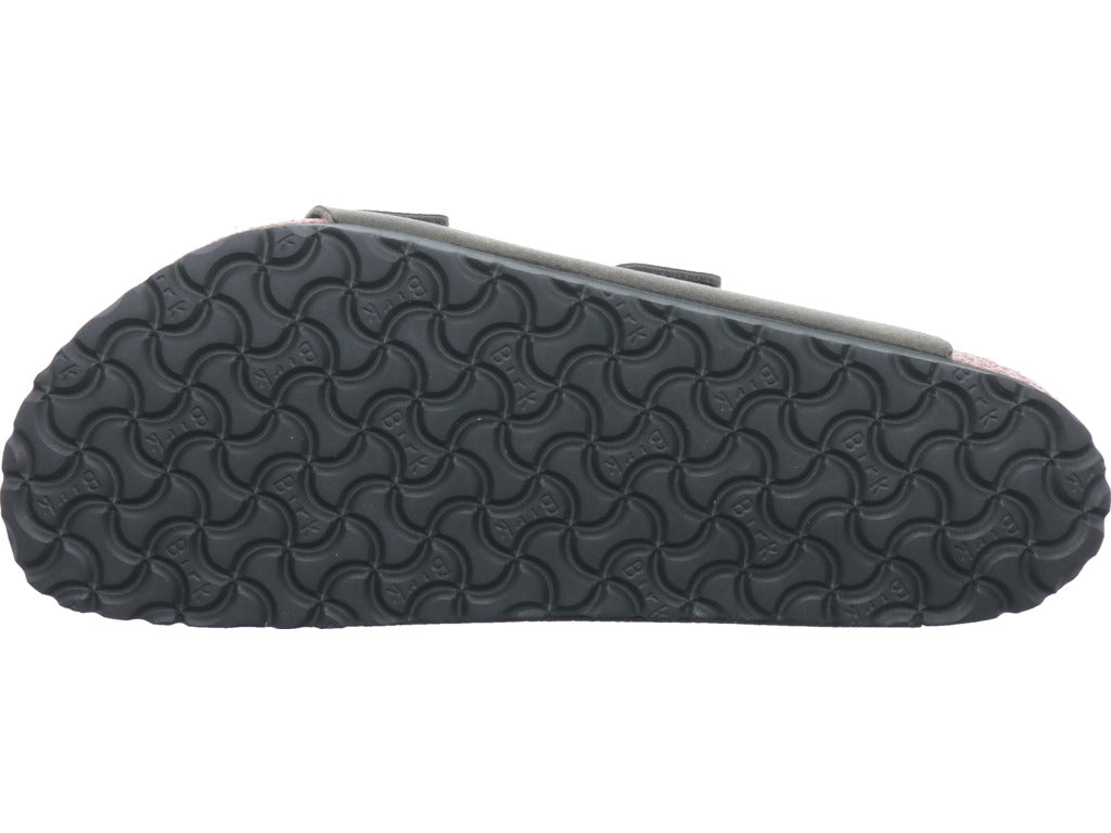 Pánské pantofle Birkenstock Arizona Vegan Synthetics Deser zelené