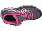 CMP Women's Hiking Boots Rigel Mid Grey-Fuchsia in grey
