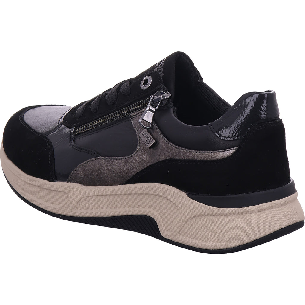 Remonte Damen Sneaker Remonte Hw Halbschuh in schwarz