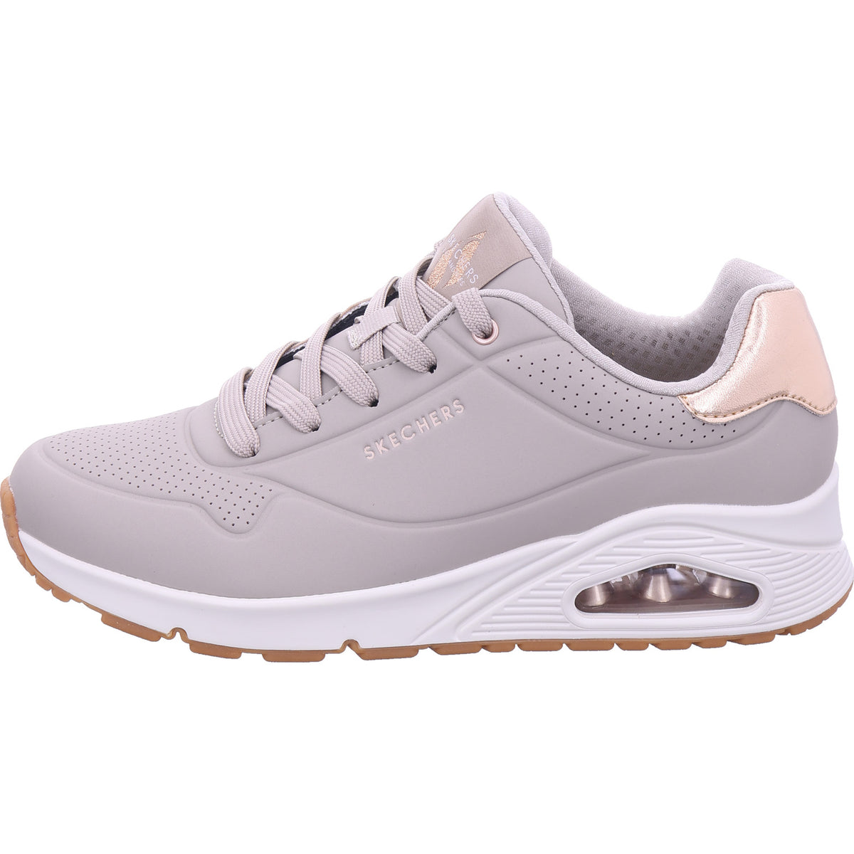 SKECHERS Damen Sneaker  in sand-taupe