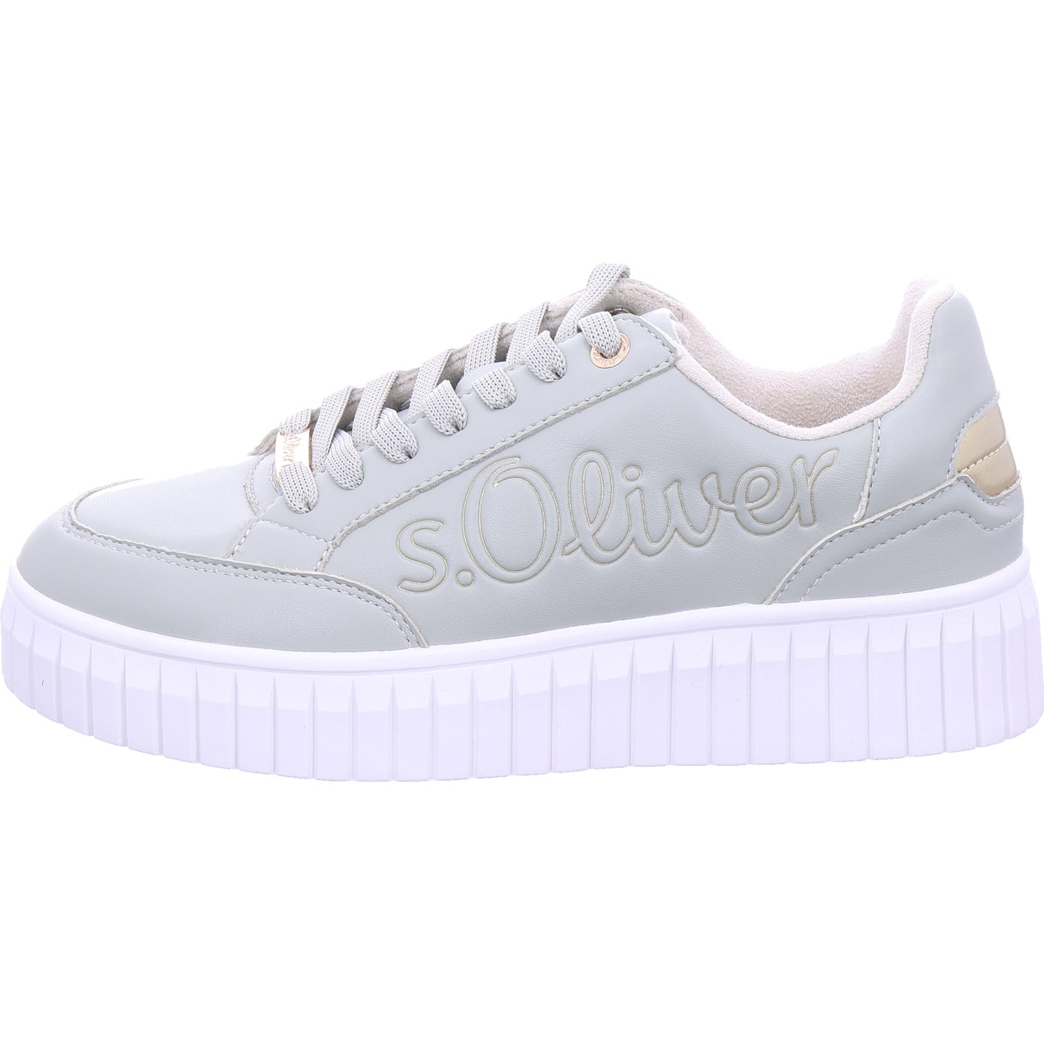 s.Oliver women's sneakers in green