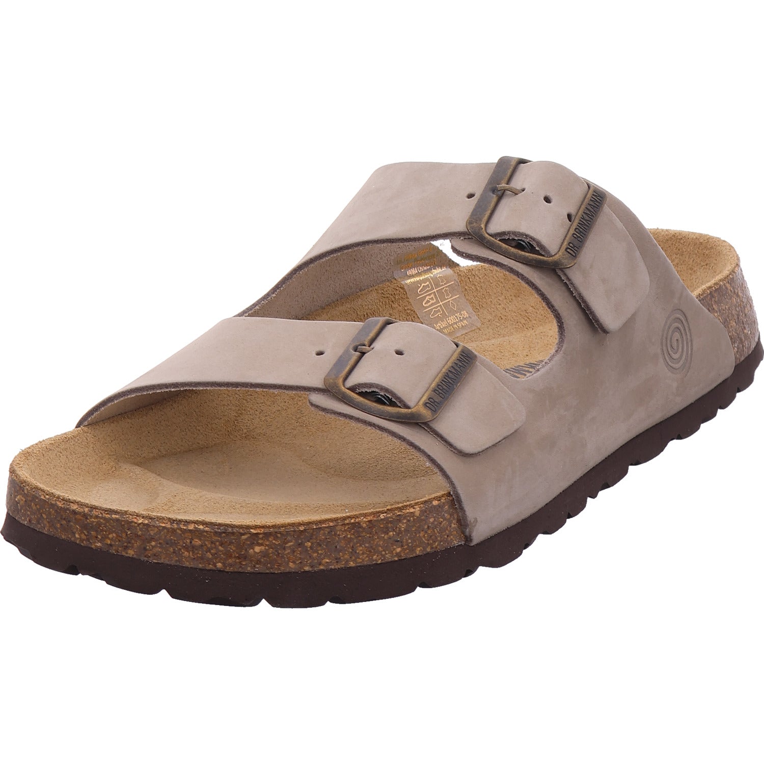 Pölking Herren Pantolette Dr.brinkmann in sand-taupe