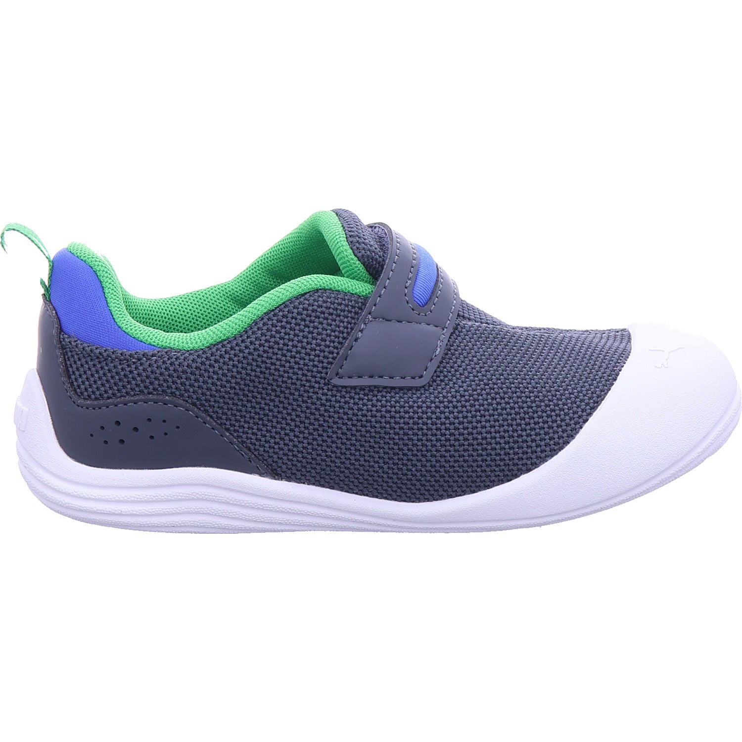 Chlapecké nízké boty Puma Kitten Mesh V Inf v šedé barvě