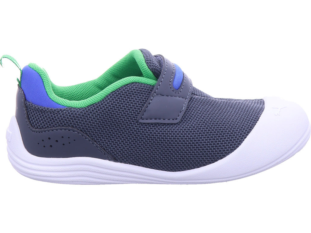 Chlapecké nízké boty Puma Kitten Mesh V Inf v šedé barvě