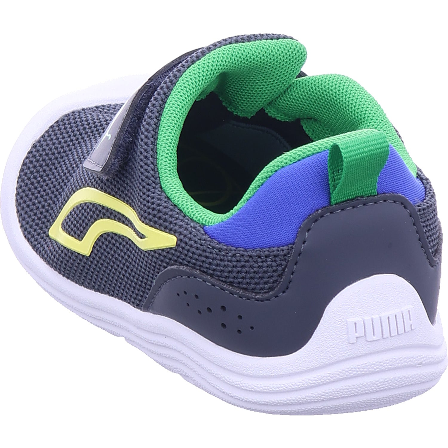 Puma Jungen Halbschuh Kitten Mesh V Inf in grau