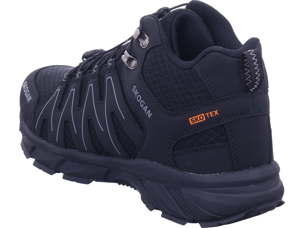 Skogan Herren Wanderstiefel  in schwarz