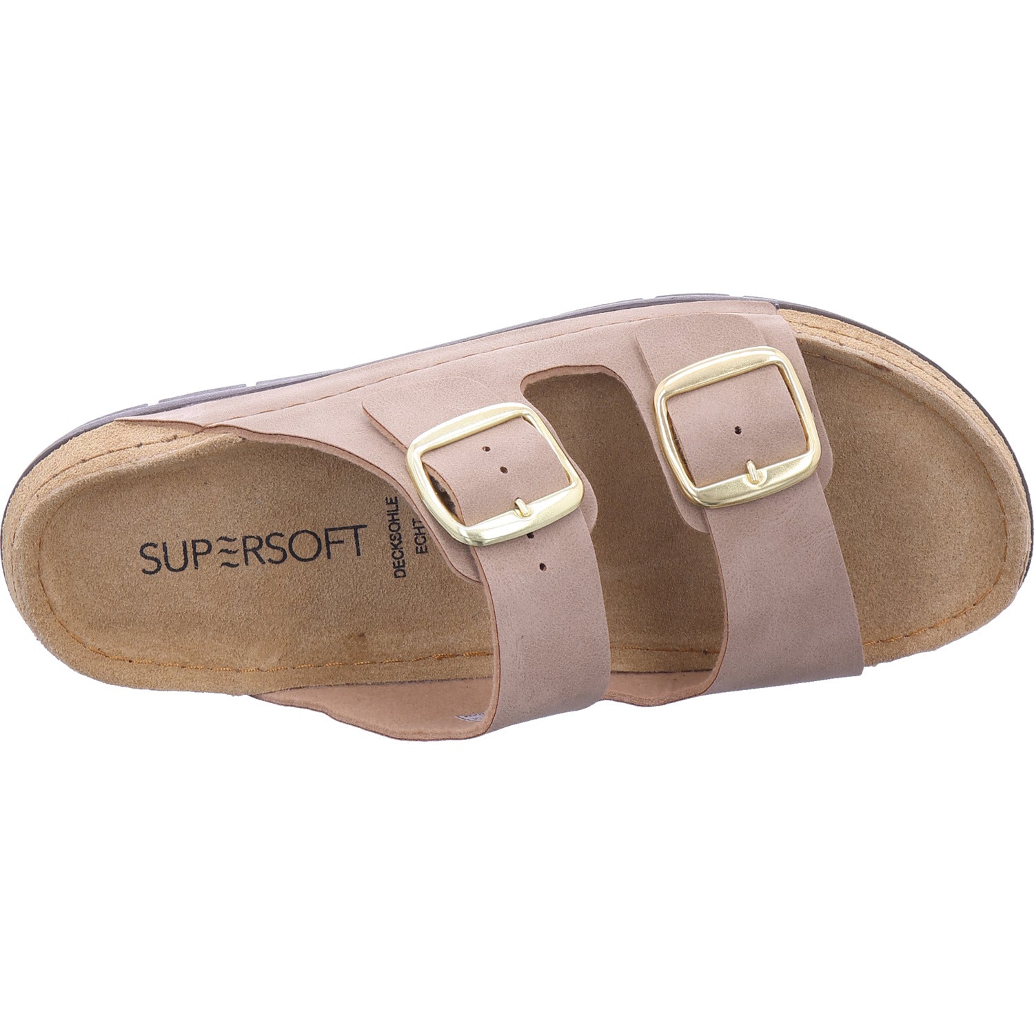 Planet Footwear Damen Pantolette  in sand-taupe