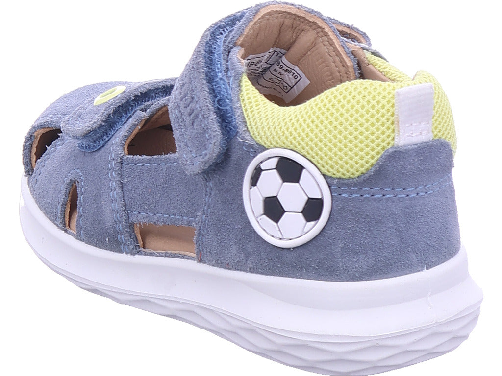 Superfit  Sandale Sandale Leder \ Bumblebee in blau