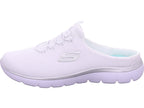 SKECHERS Damen Sabot Mesh Open Back W/ Memory Faom in weiß
