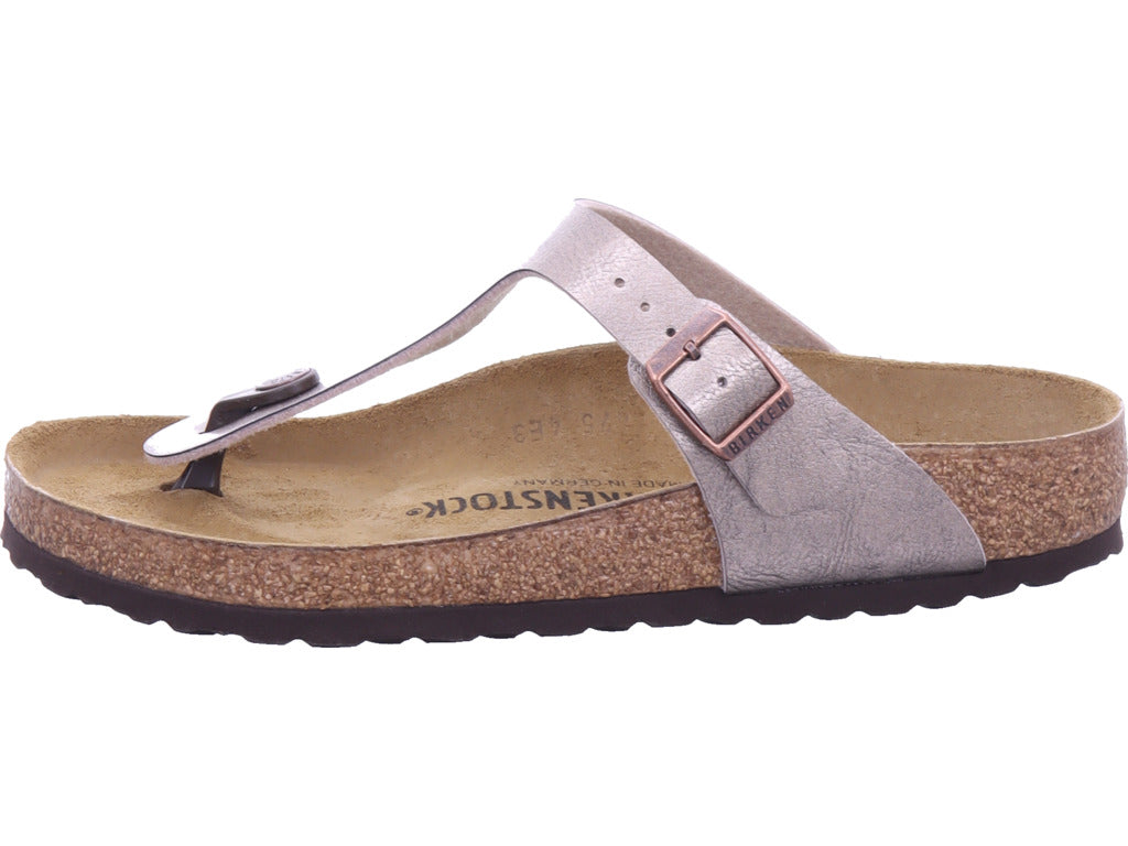 Birkenstock Damen  Gizeh Birko-Flor in beige