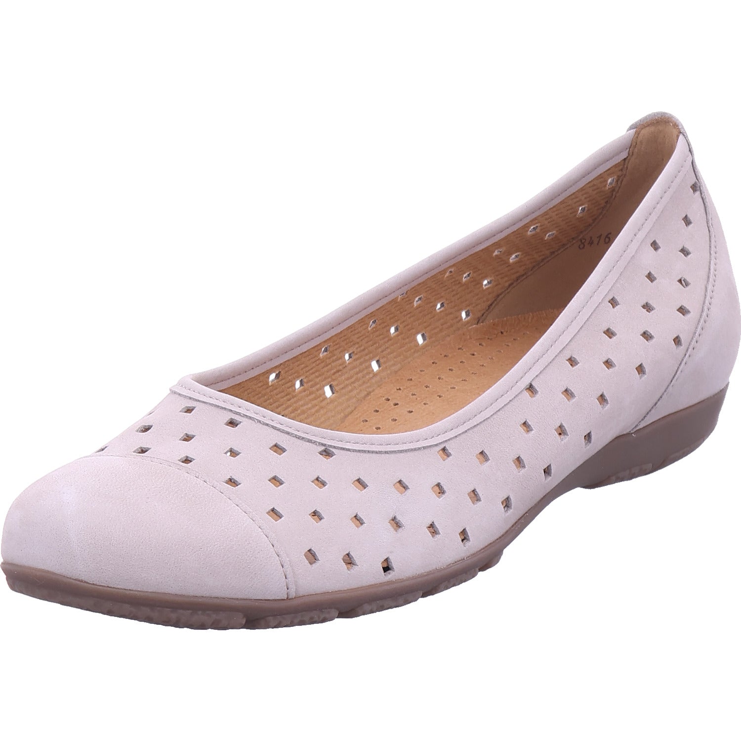 Gabor women's ballerina shoes in beige