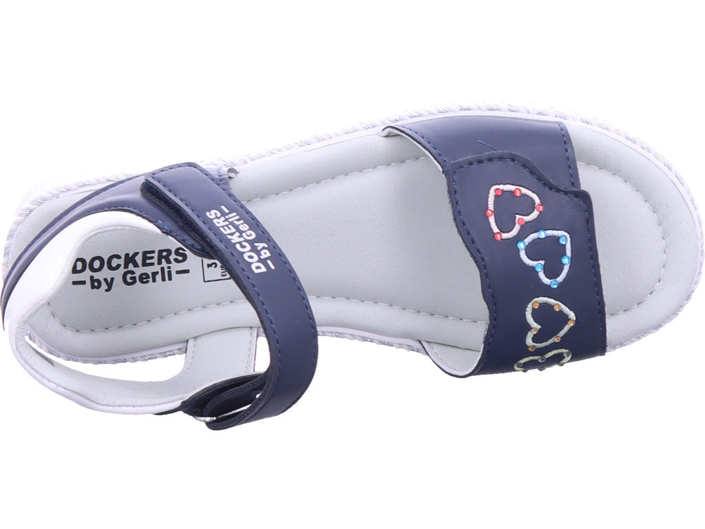 Dockers Mädchen Sandale  in blau