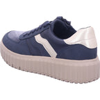 Jana Damen Sneaker  in blau