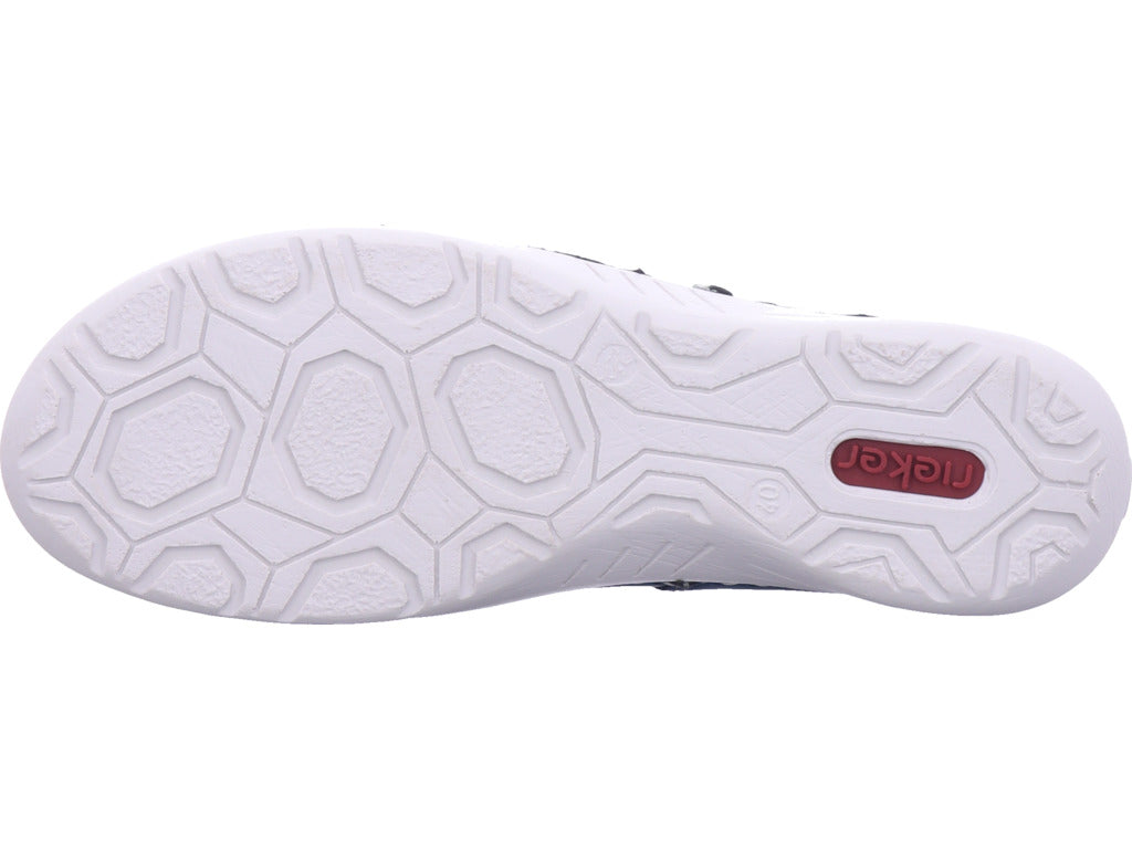 Rieker Damen Sneaker Fsk Damen Halbschuhe in blau