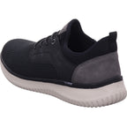 Rieker Herren Slipper  in schwarz