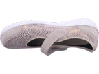 Varomed Damen Pump Sevilla Ballerina Kiesel in beige