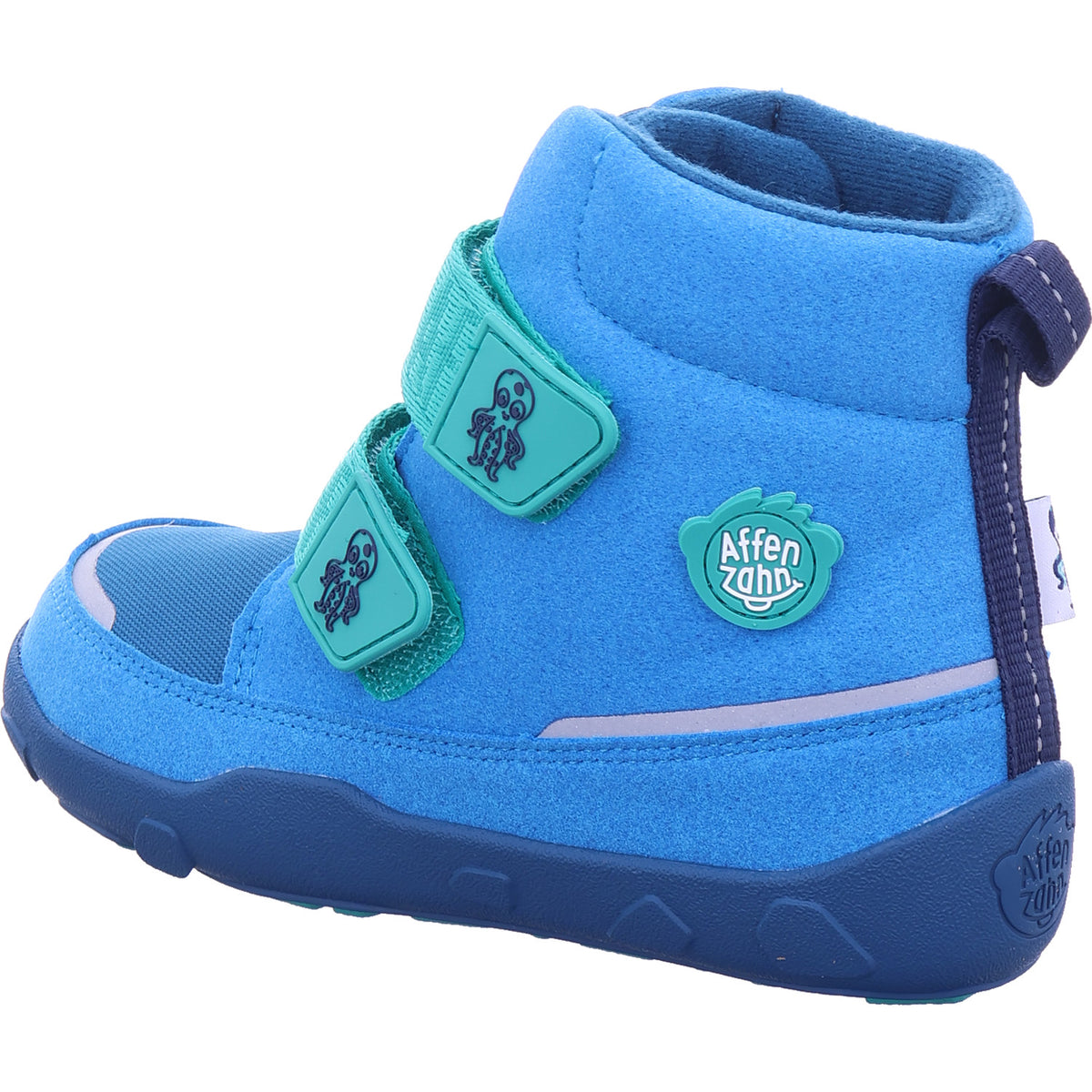 Affenzahn  Moonboots Oktopus in blau
