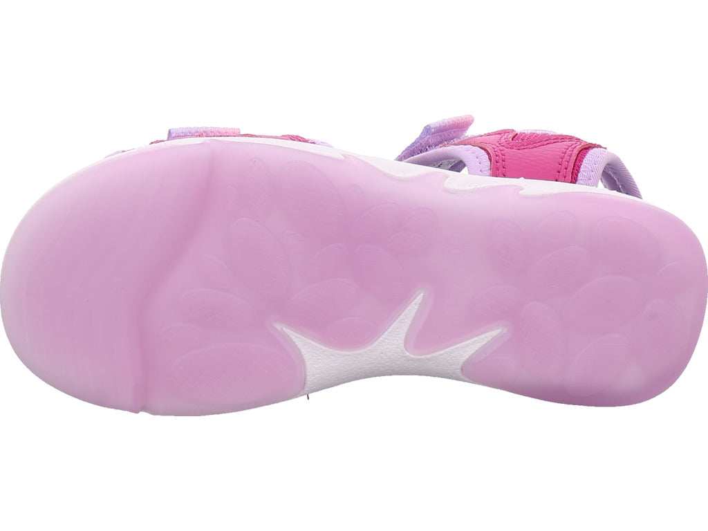 Superfit Mädchen Sandalette Pebbles in rot