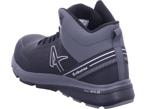 Albatros Vigor 2 Impulse Mid S3S ESD Safety Shoe in Black