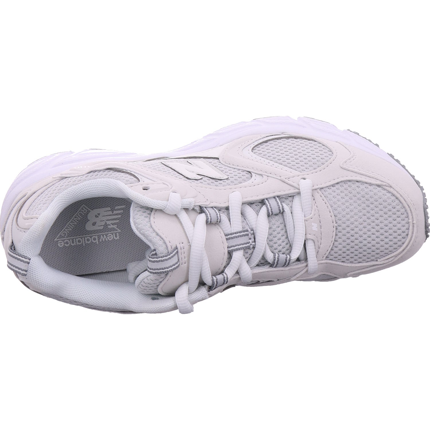 New Balance Unisex - Erwachsene Sneaker Moyen in weiß