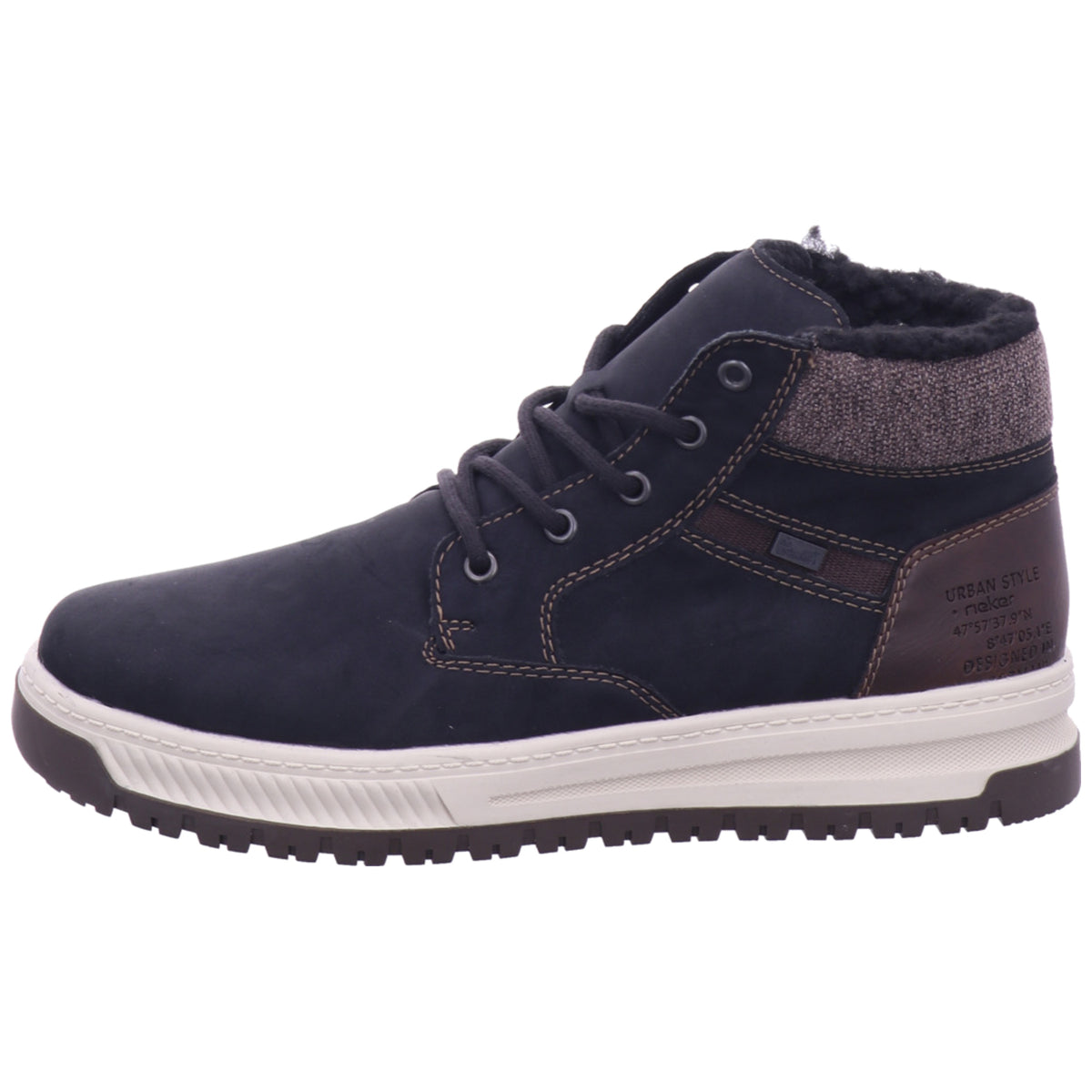 Pánské kotníkové boty Rieker v černé barvě
