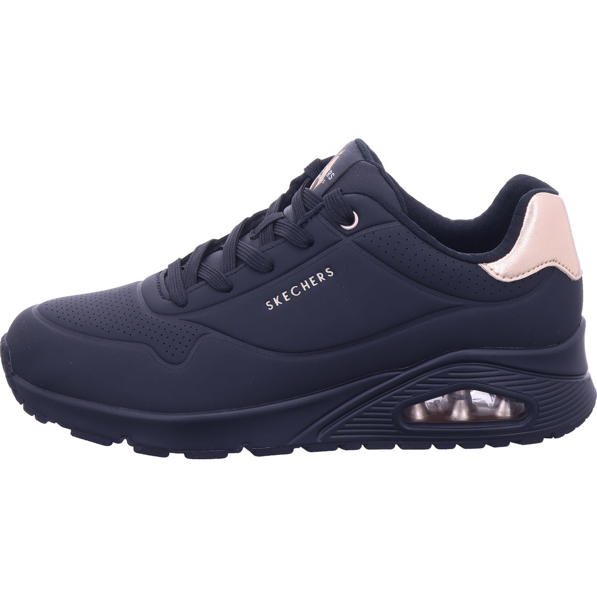 Dámské tenisky SKECHERS Uno Golden Air v černé barvě