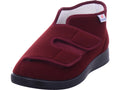 Varomed Unisex - Erwachsene Hausschuh Genua Klettschuh in rot