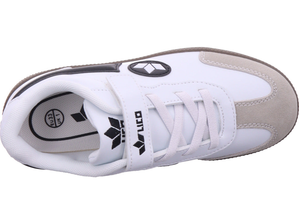 Lico Unisex - Kids' Sports Shoe Shuttle Vs in White