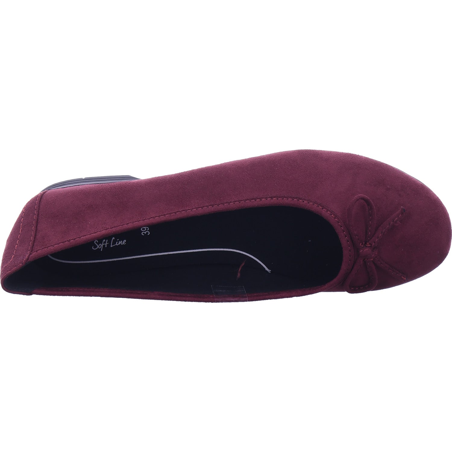 Jana Damen Ballerina  in bordo