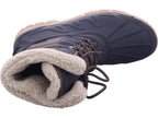 Zoth Spiral Women's Moon Boots Spiral Brown/Black in Black