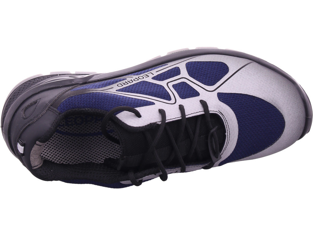 Leopard Herren Arbeitsschuh Sicherheitshalbschuh Esd S1P in blau