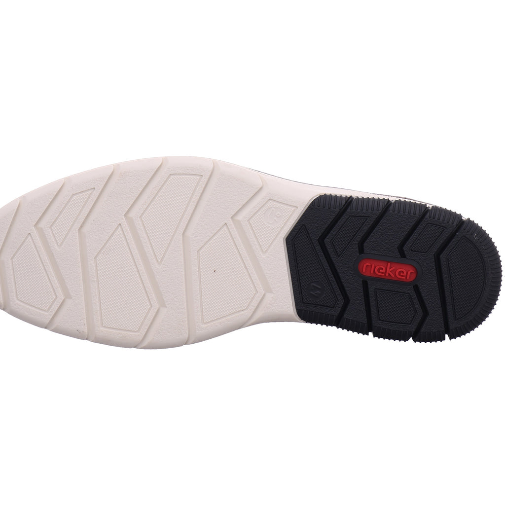 Rieker men's low shoe in black