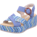 Rieker Damen Sandale  in blau